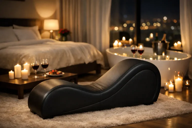 Apartament z tantra chair na wieczór we dwoje
